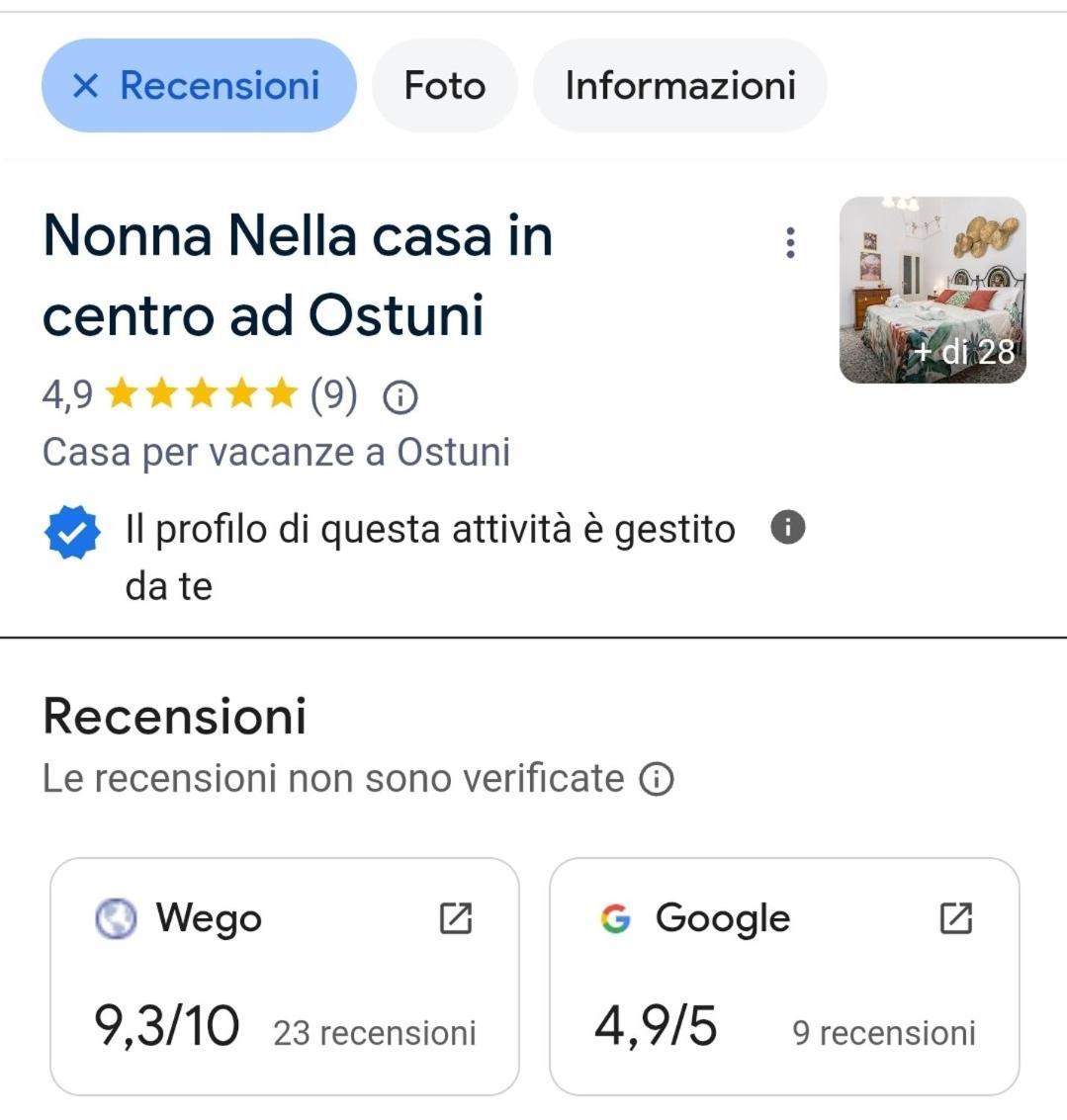 Nonna Nella Casa In Centro Appartement Ostuni Buitenkant foto